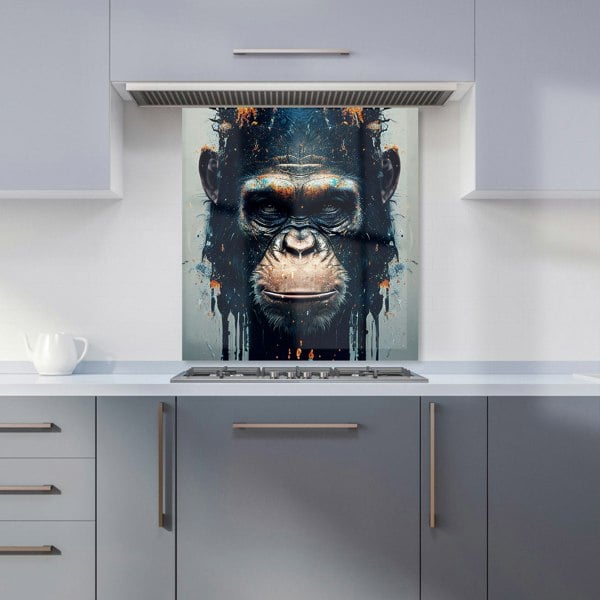 Warren Reed - Designer Gorilla Face Splashart Kitchen Splashback