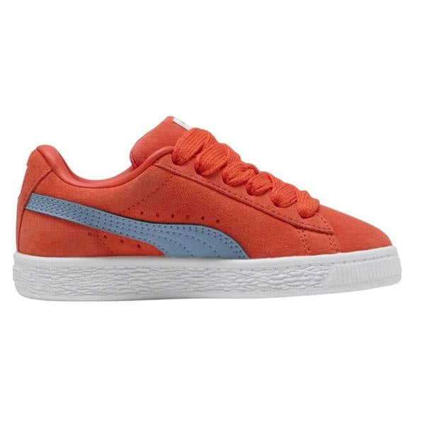 Puma Childrens/Kids XL Leather Low Cut Trainers - Red/Blue - 