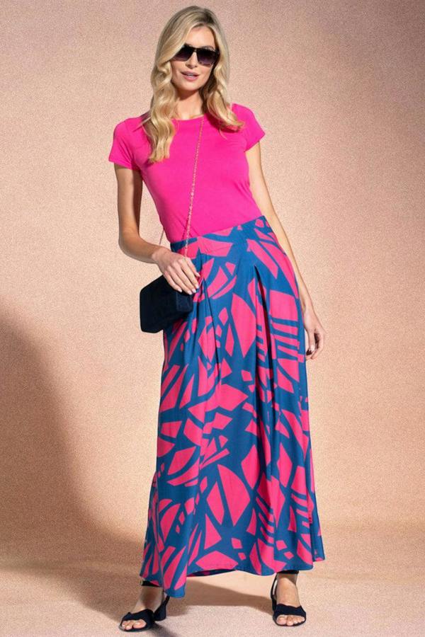 HotSquash Box Pleat Maxi Skirt