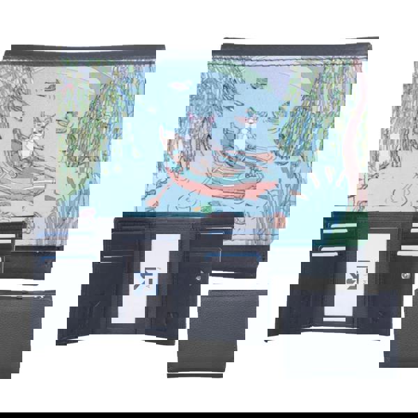 Mala Leather Beaus French Bulldog Boating Trip Fold Purse