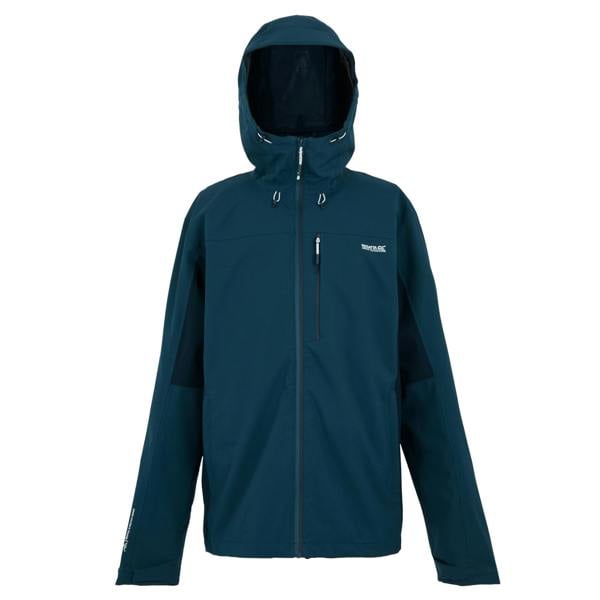 Regatta Mens Birchdale II Waterproof Jacket - Moonlight Denim/Navy - 
