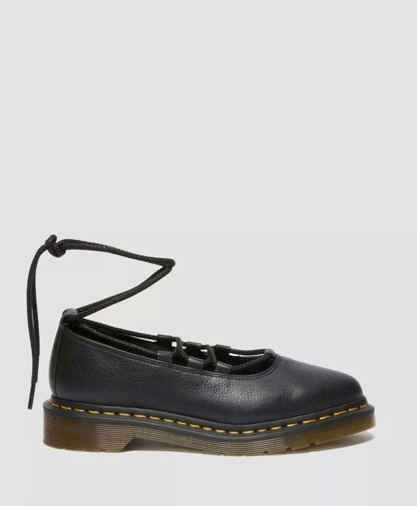 Dr. Martens ElpHie II Virginia Leather Women's Black Shoes