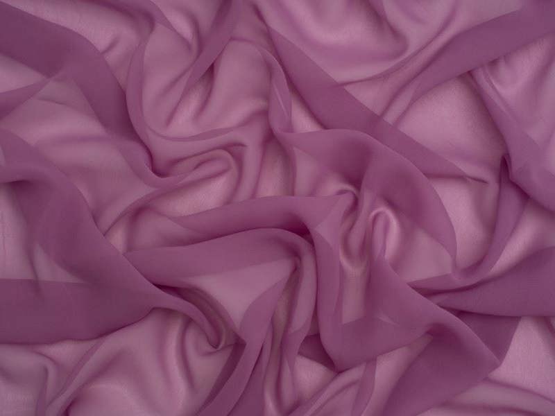 Minerva Core Range Minerva Light Sheer Chiffon Fabric - Plain Design Dressmaking Fabric, 110 cm / 44" Wide - per metre
