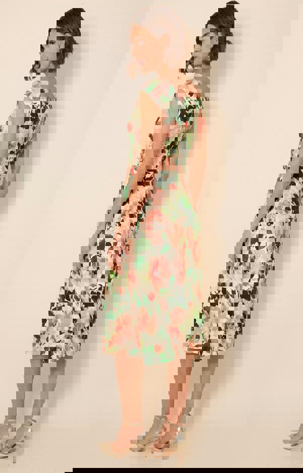 Alie Street London Renee Knot Dress - Peony Pink