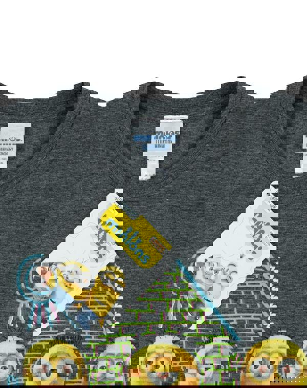 Despicable Me Womens Grey Minions Short Sleeved T-Shirt