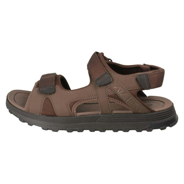 Clarks Mens Clarks Adjustable Mimic Grip Sole Sandals ATL Trek Sun