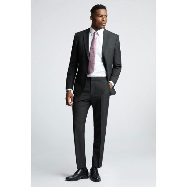 Limehaus Regular Fit Charcoal Jacket