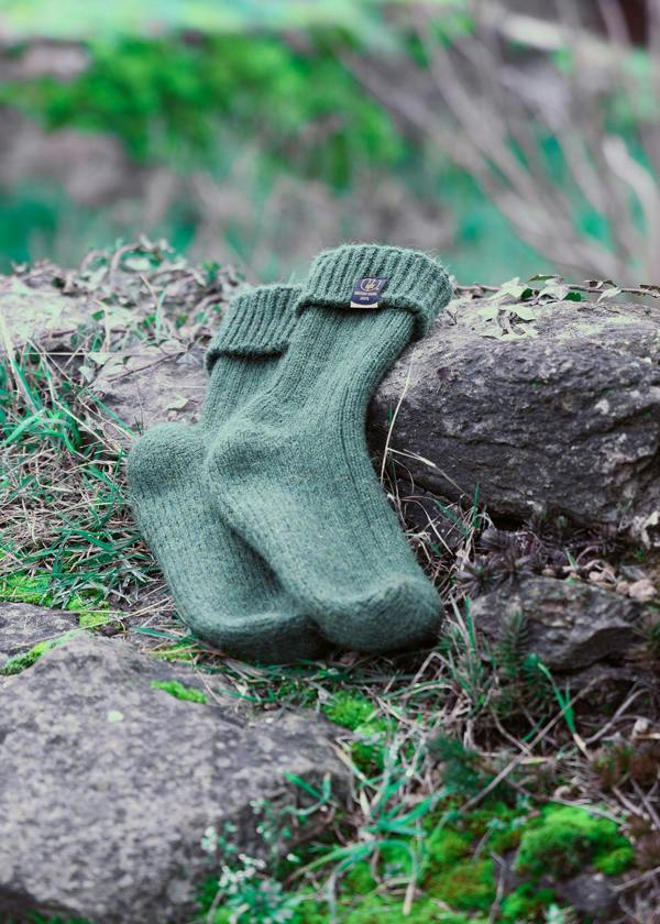 Jemsox British Wool Boot Socks – Celtic Green | 100% British Wool Luxury Boot Socks
