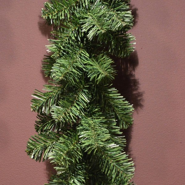 Samuel Alexander 270cm (9ft) Indoor Plain Green Colorado Christmas Garland