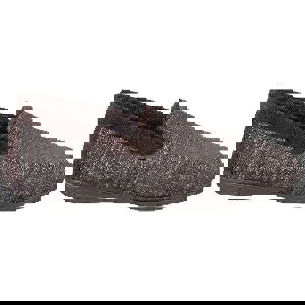 Cotswold Stanley Loafer Men's Slippers in Brown