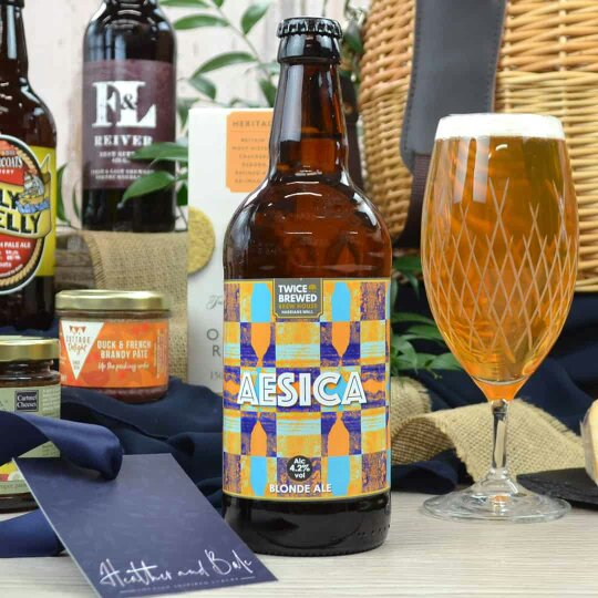 Heather and Bale Ale and Cheese Trout Creel