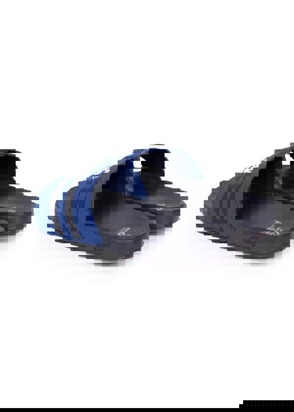 Crosshatch Hamlax Sliders Navy/Blue