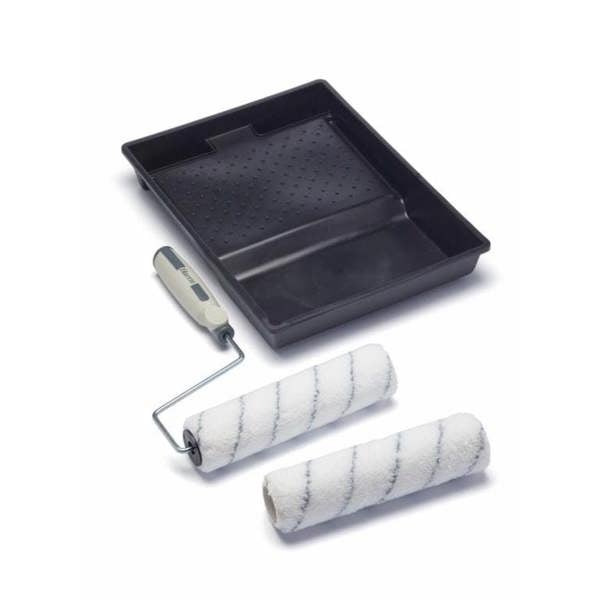 Harris Seriously Good Wall and Ceiling 9 Inch Roller Set - Black/White - 