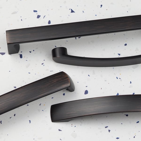 Handle & Home 160mm Antique Copper Bow Handle