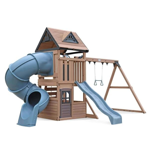 Mountain Peak Wooden Climbing Frame Active Kids 4