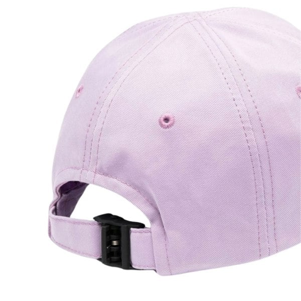 Off-White Helvetica Logo Baseball Cap Purple Hat