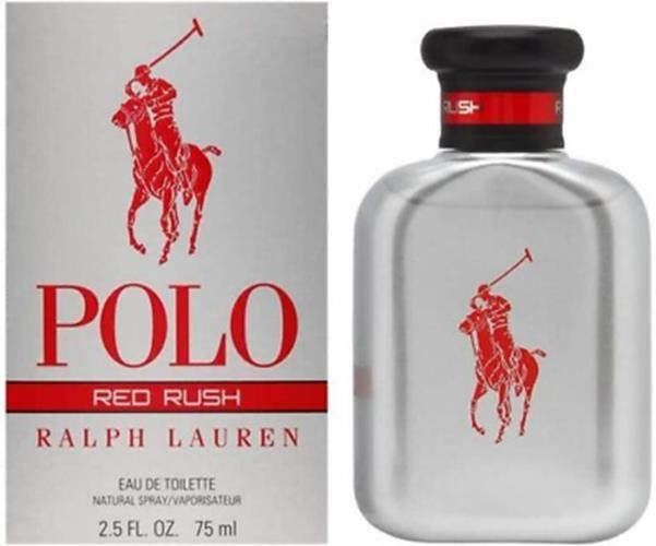 Ralph Lauren Polo Red Rush 75ml Eau De Toilette EDT Spray For Him