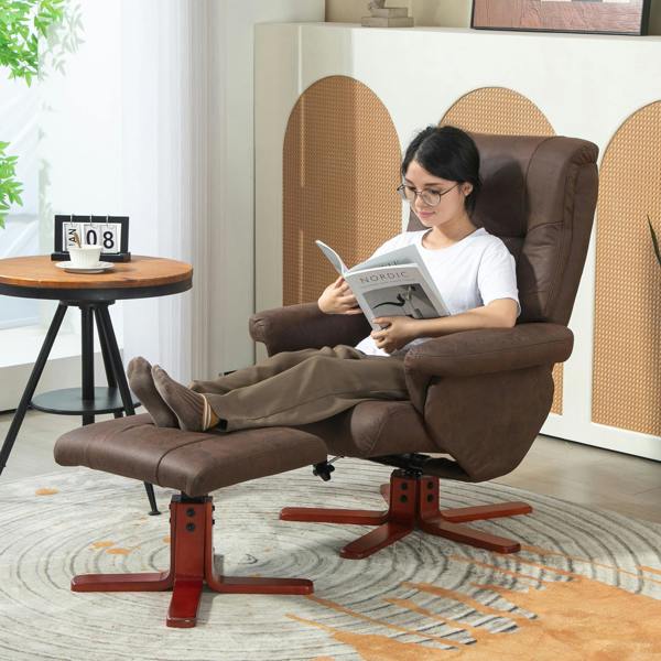 Recliner with Ottoman