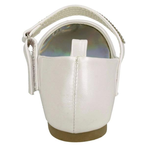 Spot On Girls Spot On Diamante Bar Strap Ballerinas H2485
