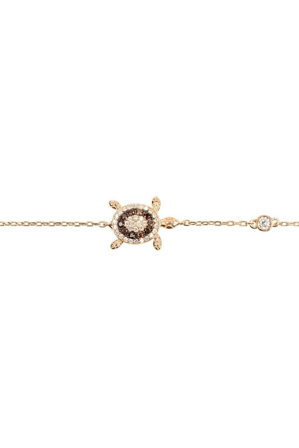 Latelita Turtle Chocolate Bracelet Pink Rosegold