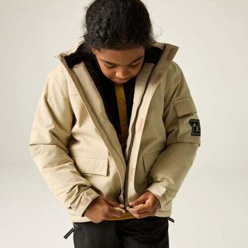 Dare 2B Kids Shredder II Ski Jacket - White Pepper