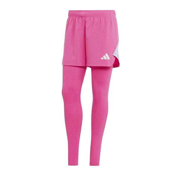 Adidas Womens/Ladies Fitted Leggings - Pink - 
