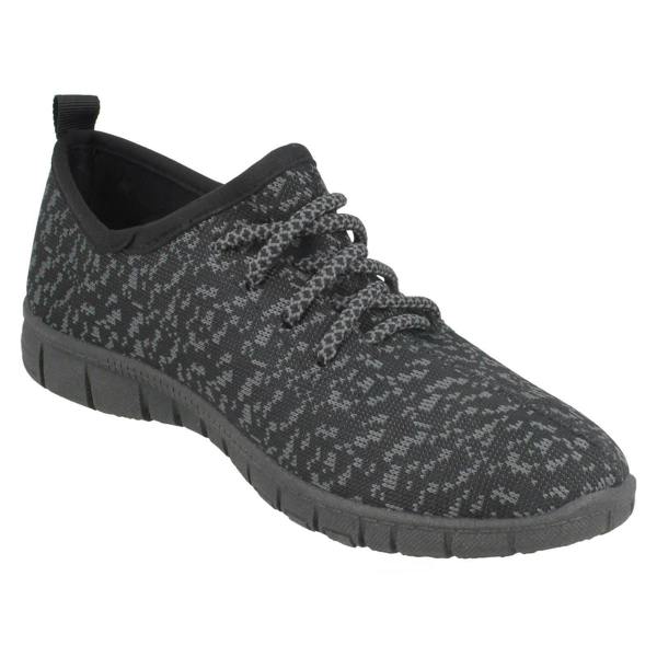 Reflex Ladies Reflex Lace Up Sporty Pumps