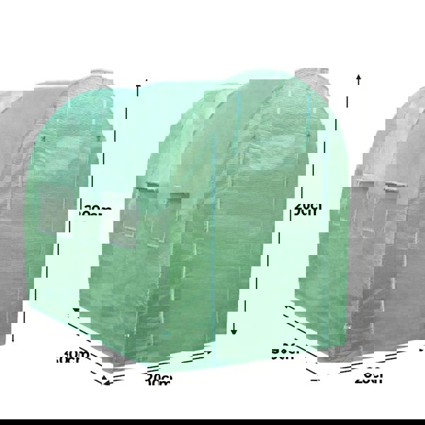 Monstershop Polytunnel 25mm 3m x 2m