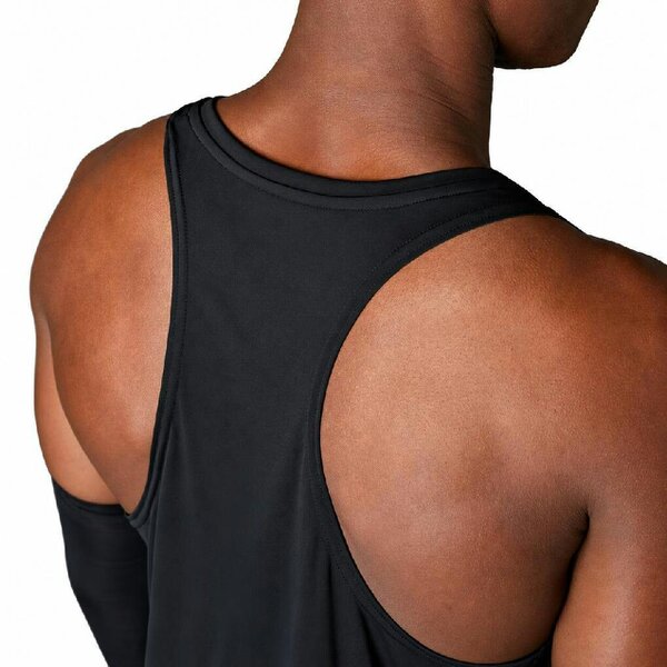 Adidas Adizero Essentials Mens Running Singlet Vest Black IM8586