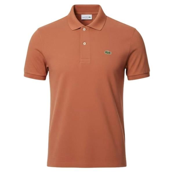 Lacoste Classic Fit Original L12.12 Terracotta Brown Polo Shirt M