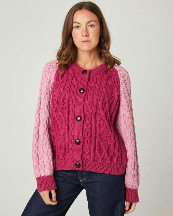Peregrine  Beckett Cable Knit Cardigan