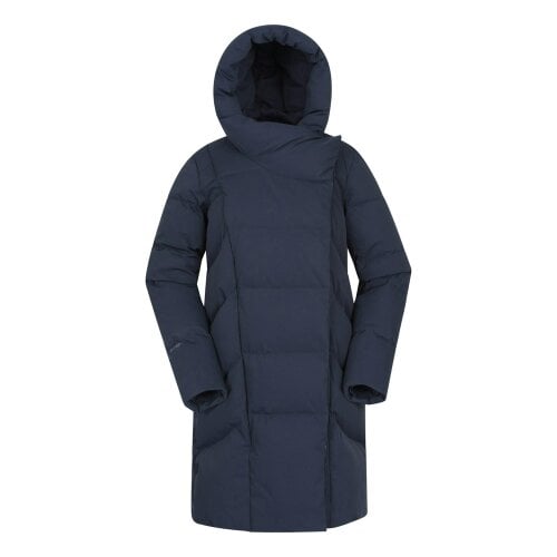 Mountain Warehouse Womens Cosy Extreme II Wrap Down Jacket - Navy - Navy - 100% Polyester