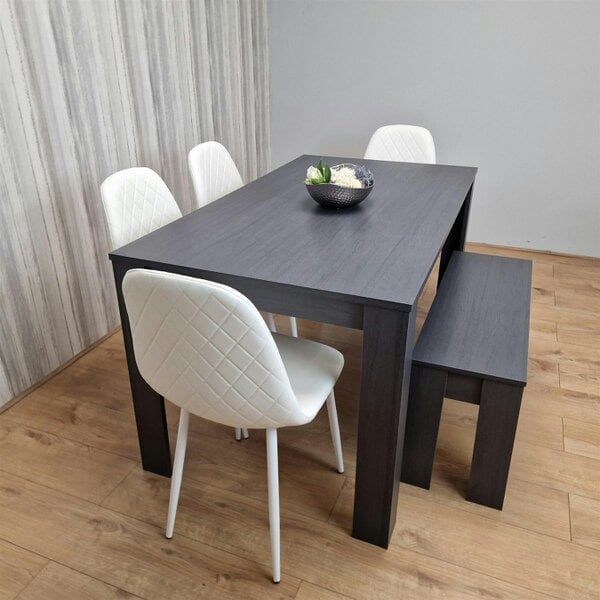 Kosy Koala Dining Table Set with 4 Chairs Dining Room, Kitchen table set of 4, and Bench