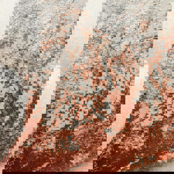 Asiatic Kuza Border Terracotta Rug