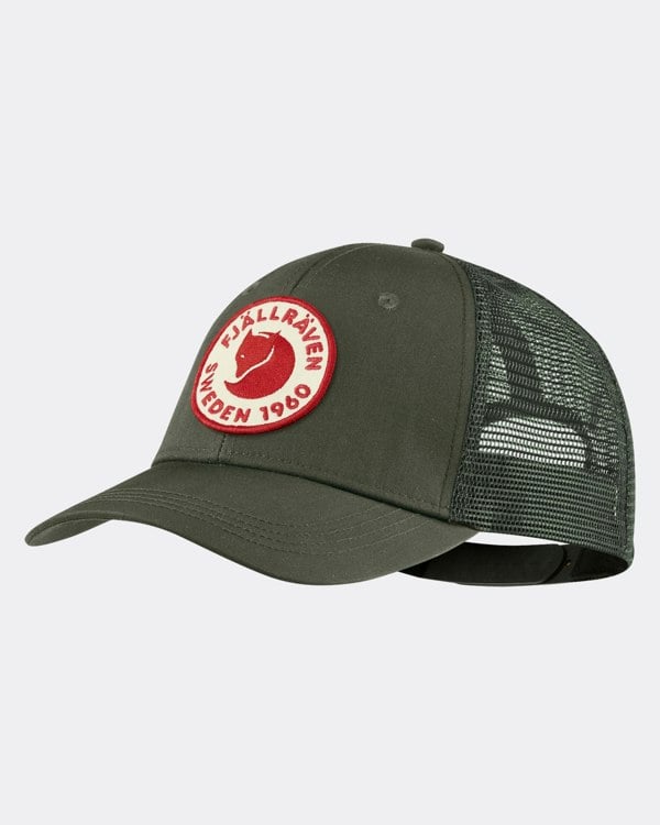 Fjallraven 1960 Logo Unisex Langtradarkeps - Deep Forest 662