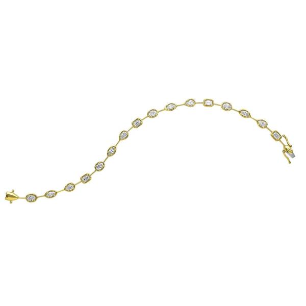 Sarah Layton Diamond Bracelet, 2.75ct - 18ct Yellow Gold - DOM376/BA/18Y