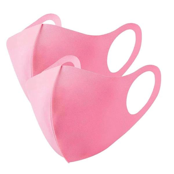 Aquarius Pink Face Mask Reusable Washable Breathable Adult Mask Protection Cover