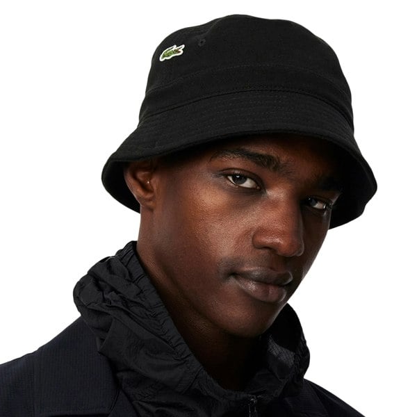 Lacoste Bucket Hat Black