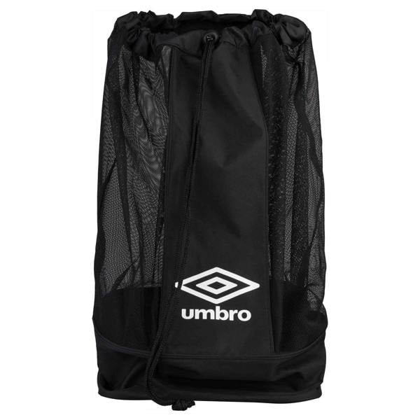 Umbro Logo Football Bag - Black/White - 