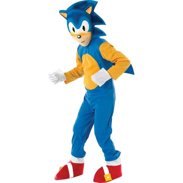 Sonic The Hedgehog Childrens/Kids Costume - Blue/Yellow/Red