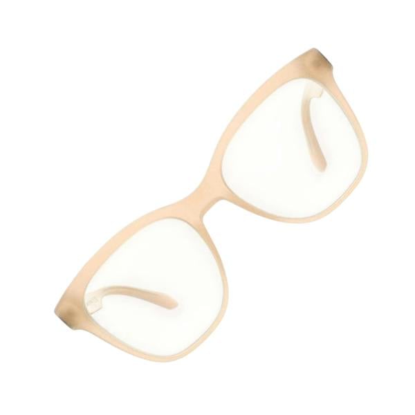 Off-White Style Sun Square Sunglasses - Beige/Blue - 