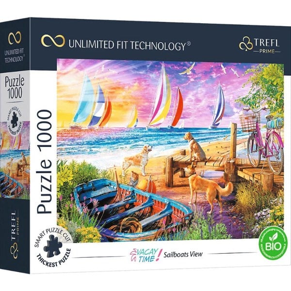 Trefl Sailboats View Puzzle Adults - 1000 Pieces