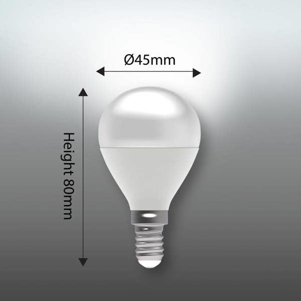 BELL Lighting E14 Dimmable LED Golf Ball Bulb 4.7W Light Bulb