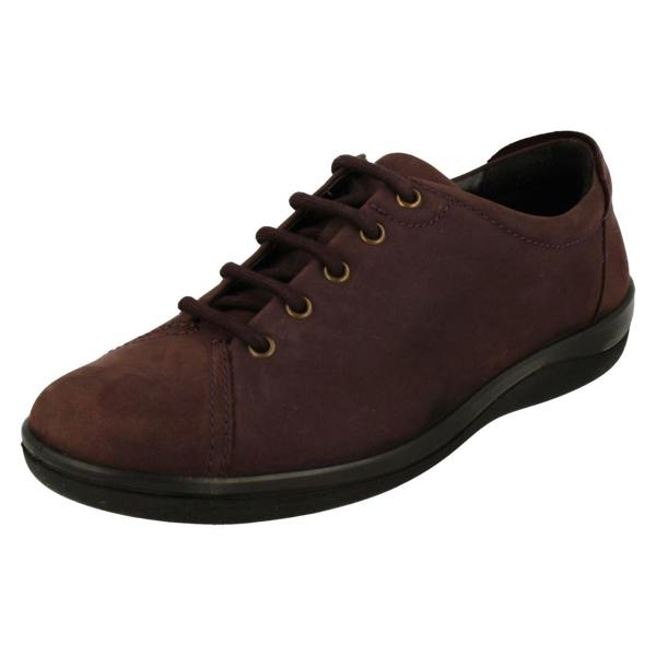 Padders Ladies Padders Lace Up Everyday Flats Galaxy 2
