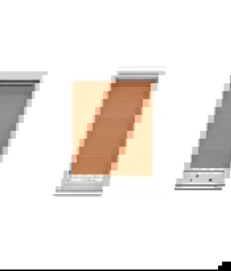 NewEdgeBlinds Cherry Wood Grain PVC Venetian Blind 152cm Drop (25mm Slats)