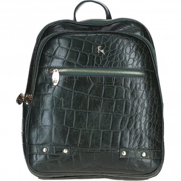 'Camilla' Real Leather Backpack: 52235