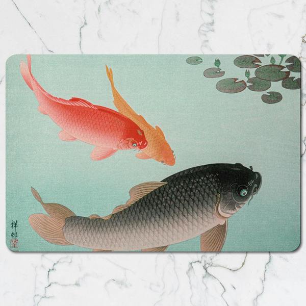 Benjamin Tate Design Placemat and Coaster Set 4 Piece Table Decor for Dining Room