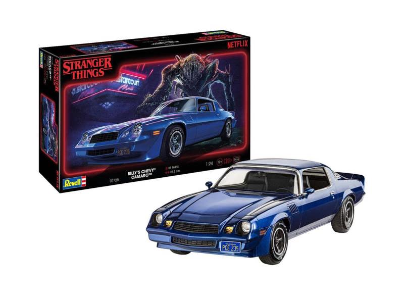 Revell Stranger Things Chevrolet Camaro Z/28 Model Set (1:25)