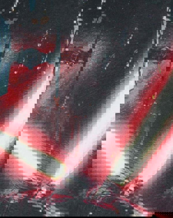 Star Wars Mens White Kylo Ren Short Sleeved T-Shirt