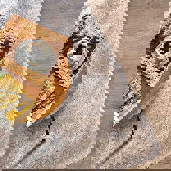 High Pile Cream Rug Calida – Ultra-Soft Plain